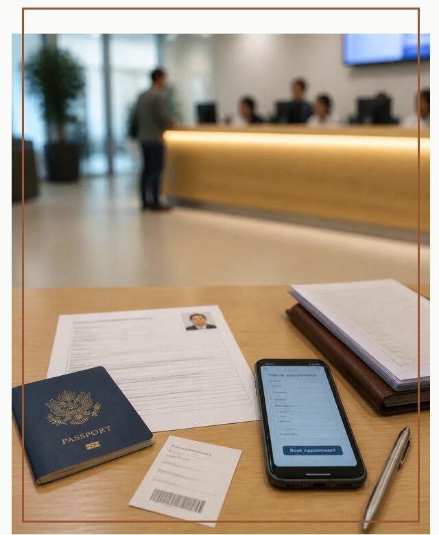 Запись в визовый центр в Керчи для подачи документов