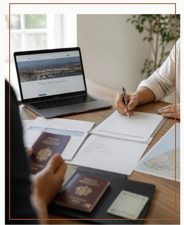 Оформление Digital Nomad и ВНЖ Португалии в Керчи