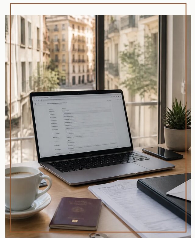 Оформление ВНЖ Испании по визе Digital Nomad в Керчи